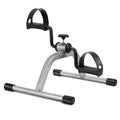 RYGEO Pedal Exerciser Mini Exercise Bike for Leg and Arm Recovery Exercise Lightweight and Portable Floor Bike - color: GREY