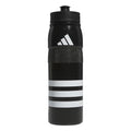 adidas 750 ML (28 oz) Stadium Refillable Plastic Sport Water Bottle - color: Black/White/Black/Black