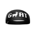 40+ Designs! Unisex Headband/Sweatband. Best for Sports, Fitness, Working Out, Yoga. Tapered Design - color: GOAT