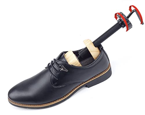 2 Way Shoe Stretchers for Men Women Large Size 9-14 Wide One Pair - Men Dress Shoes Stretcher 10 11 12 13 - XL Shoe Tree Stretcher for Men - Shoe Widener Stretcher for Women - Shoe Expanders Enlarger