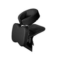 Master Massage Desktop Face Cradle Massage Kit – Table & Desk Top Face Pillow Support –Foldable Adjustable Head Rest Cushion Cradle - Massage Kit, Siesta Artifact, Eye Surgery Recovery - color: Black