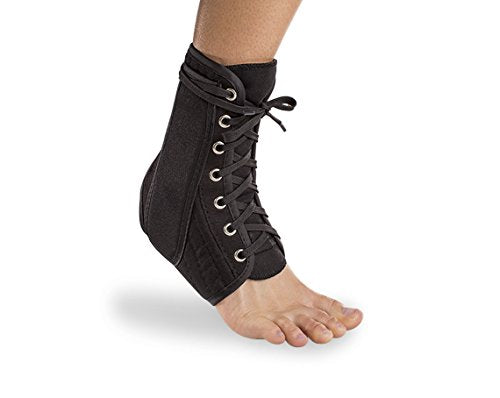 ProCare Lace-Up Ankle Support Brace, X-Small - size: X-Small