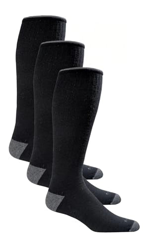 Sockwell Men's Elevation Firm Graduated Compression Sock - color: Black-3pk, size: Medium-Large