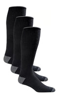Sockwell Men's Elevation Firm Graduated Compression Sock - color: Black-3pk, size: Large-X-Large