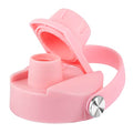 Lid for Hydro Flask 32 40 oz Wide Mouth, Replacement Lids Compatible with Hydro Flask Wide Mouth Water Bottle, Top Spout Lid with Handle, Wide Mouth Lid Chug Cap Accessories - color: Light Pink - 1 Pack