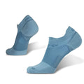 OS1st FS4 Plantar Fasciitis No Show Compression Socks - color: Steel Blue, size: Small