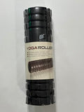 Professional Yoga Roller, Black EVA Foam, 18 Inch, Deep Tissue Massage and Recovery, for Core Strengthening, Balance Training, Physical Therapy