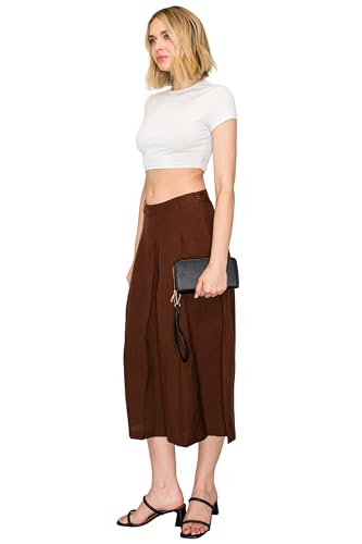 FashionPuzzle Double Zip Around PU Leather Wristlet Cell Phone Wallet - color: Tan