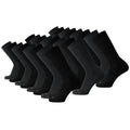 AND1 Mens Athletic Crew Socks 24 Pack Cushioned Comfort Socks - color: Heather Gray/Black