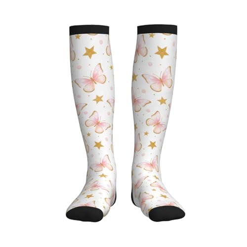 Graduated Compression Socks Knee High For Women Men Athletic - color: 21