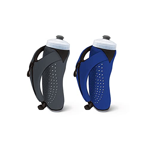 Amphipod Hydraform Ergo-Lite Handheld Water Bottle, Insulated - 16 oz - color: Blue, size: 16 Ounces