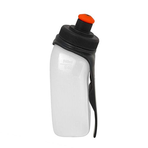 SPIbelt Running Water Bottle, H2O Hydration Companion, 8oz BPA-Free Sports Water Bottle – No Bounce, Leak-Proof Design, Clips to Running Belts or Shorts, Lightweight Fitness Water Bottle (Pack of 2) - size: 8 Ounces (Pack of 2)