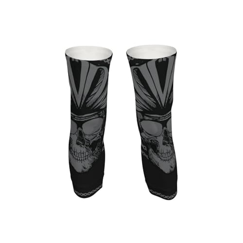 Leg Sleeves with Anti Slip Silicone Compression Leg Sleeves Cycling Leg Sleeves Adjustable Zipper - color: Ride, size: Medium