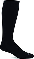 Sockwell Men's Featherweight Moderate Graduated Compression Sock - color: Black, size: Large-X-Large