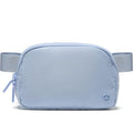 Pander Nylon Fanny Pack for Women, Two-Way Zipper Crossbody Bag - color: Windmill Blue