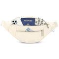 Small Aprocot Cross Body Bag Fashion Shoulder Fanny Pack for Women - color: Apricot, size: Large