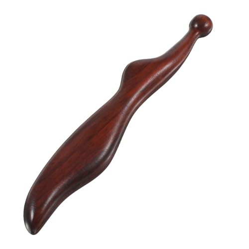 Acupoint Massage Pen Wood, Foot Acupoint Massager Tool with Ergonomic Handle, Traditional Wooden Acupressure Stick Tool for Body Hand and Foot
