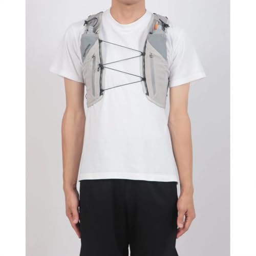 Salomon Unisex Advance Skin 12 | 12 Liter Hydration Trail Running Vest - color: Alloy/Gray Violet, size: Small