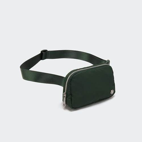 Pander Crossbody Belt Bag for Women and Men, Travel and Everyday Use - color: Legacy Green