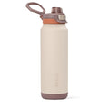 ZULU Powerfill Pro 32oz Stainless Steel Sip or Chug Water Bottle, Driftwood - color: Driftwood, style: 32oz