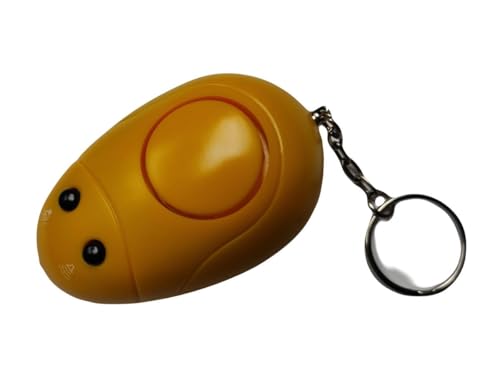Personal Safety Alarm 130dB, Pull Pin Activation, LED Flashlight, AAA Battery Powered, Self Defense Alarm for Women Men Teens Kids Seniors, Keychain Emergency Siren