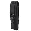 Azarxis Tactical Mini Belt Pouches, Multi-Purpose Small Battery Case Compact Utility EDC Card Slot Holder Waist Bags Military Molle Pack Sundries Storage Pack - color: #03 Black - Style D
