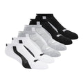 PUMA Women's Low Cut Socks (6-Pack) - color: Black/White/Grey