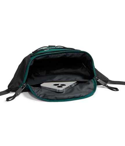 THE NORTH FACE Jester Lumbar Pack | Fanny Pack With Water Repellent Finish, 2.2 Liters, Crossbody Adjustable Strap - color: Pacific Teal/TNF Black