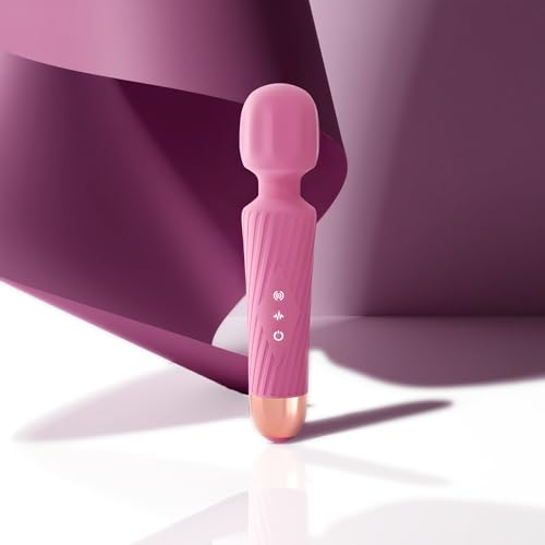 Vibrator Wand, Adult Sex Toys for Women, Vibrating Massager (Pink) - color: Pink