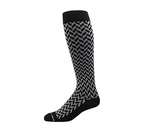 Dr. Motion 4 Pairs Compression Socks for Men, Knee High - color: Mcomp-sl3