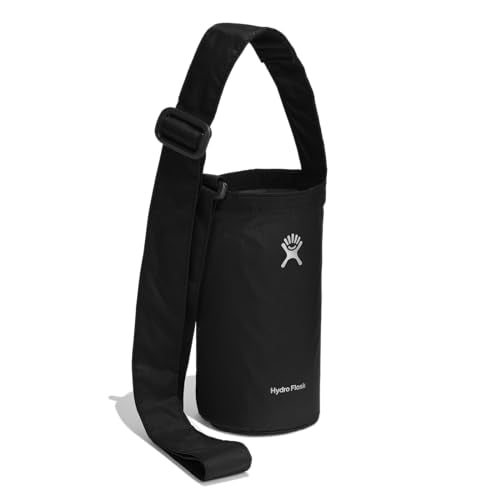 Hydro Flask Bottle Sling - Packable Bottle Bag - Medium Black - color: Black, style: Medium