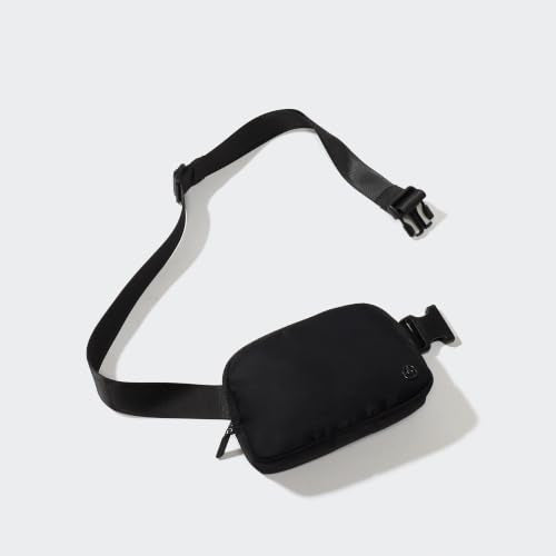 Pander Crossbody Belt Bag for Women and Men, Travel and Everyday Use - color: Black Onyx