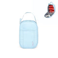 NOL Small Insulated Snack Bag Mini Freezable Cooler Pouch 3L fit 3 Cans | Wide-Mouth 6hours Cool & Warm Lightweight Leakproof Nylon Box for Work Travel Light blue - color: Light Blue