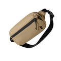 tomtoc 1.5L Sling Bag with RFID Blocking Crossbody Chest Pack for Men Women - color: Khaki, size: 1.5L