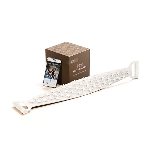 BlasterBand - The First Flexible Fasciablaster by Ashley Black - Blast Back of Legs and Back with Ease, Exercise Band for Workout, Anti-Cellulite Massage Tool