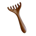 OULIGET Natural Wooden Gua Sha Tool,Wooden Gua Sha Scraping Massage Tool,Long Handle Sandalwood Six Claw Antler Massager,1 Pieces - style: Gua Sha Comb
