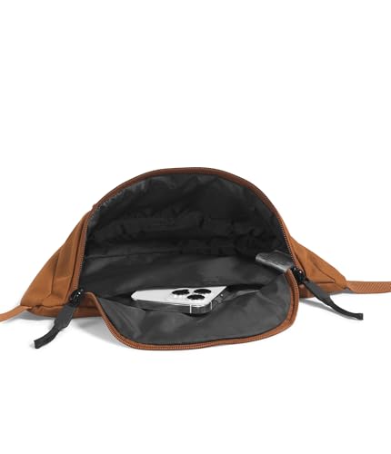 THE NORTH FACE Jester Lumbar Pack | Fanny Pack With Water Repellent Finish, 2.2 Liters, Crossbody Adjustable Strap - color: Burnt Umber/TNF Black