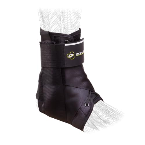 DonJoy Performance Bionic Speed-Wrap Ankle for Medial/Lateral Ligament Protection - No-Hassle Lace System with Compression & Stability for Athletes and Active Users, X-Large - size: X-Large