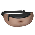 Dujiea Fanny Pack, Dad-Bod Belly Waist Bag With Headphone Hole Belt Bag Adjustable Sling Pocket Fashion Hip Bum Bag For Women Men Kids Outdoors Casual Travelling Hiking Cycling - color: Dad-bod Belly