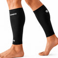 CAMBIVO Calf Compression Sleeves for Men & Women - Footless for Running - size: Large