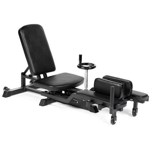 Titan Fitness Leg Stretcher Machine, Up to 180 Degree Leg Split Flexibility Training, Rated 330 LB Capacity, Adduction Leg Stretching Machine, Stretch Equipment for Flexibility and Hip Mobility