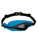 SPIbelt Kids Pocket Belt, Expandable Pocket, Adjustable Waist, No Bounce, No Logo Band, Turquoise with Black Zipper - color: Turquoise with Black Zipper