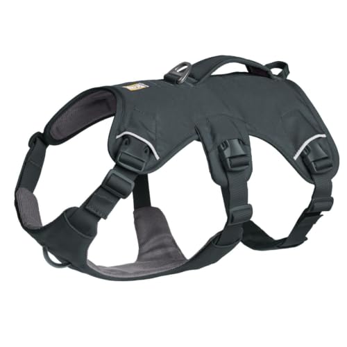 Ruffwear, Web Master Dog Body Harness, Basalt Gray, Medium - color: Basalt Gray, size: Medium