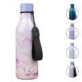 Konokyo 18 oz Insulated Stainless Steel Metal Water Bottle with Strap - color: Dawn, size: 18 Ounces