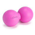 Aegero Peanut Massage Ball-Double Lacrosse Massage Ball (Pink Firm Ball) - color: Pink