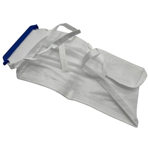 Comfortable Reusable Medical Large Ice Bags, Refillable Ice Packs with 4 Adjustable Ties for Cold Therapy, Muscle Pain Relief and Ankle, Knee, Neck, Shoulder Injuries (2 Pack)