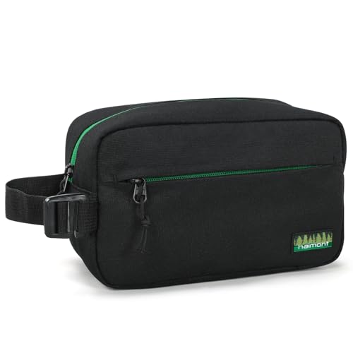 Haimont Freezable Snack Lunch Bag with Buckle Handle, Reusable Freezer Small Cooler, Mini Insulated Bag for Work Travel, Black - color: Black