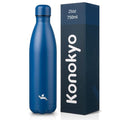 Konokyo 25 oz Insulated Stainless Steel Water Bottle, Blue - color: Blue, size: 25 Ounces
