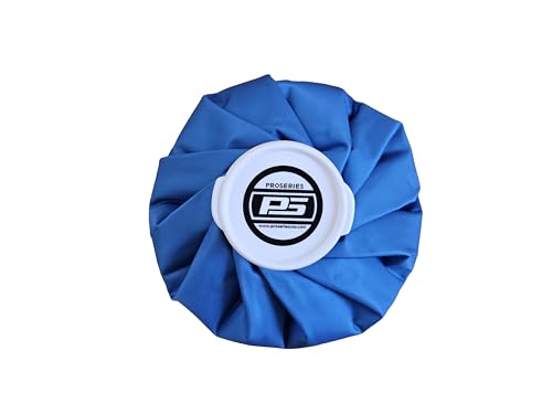 ProSeries - 9" Small Reusable Ice Bag (Blue) - Hot and Cold Therapy for Injuries - Refillable Bag for Real Ice - Use on Head, Knee, Ankle, More - color: Blue 9"