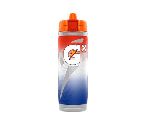 Gatorade Gx Sports Bottle, Faded Flag, Plastic, 30oz - color: Faded Flag